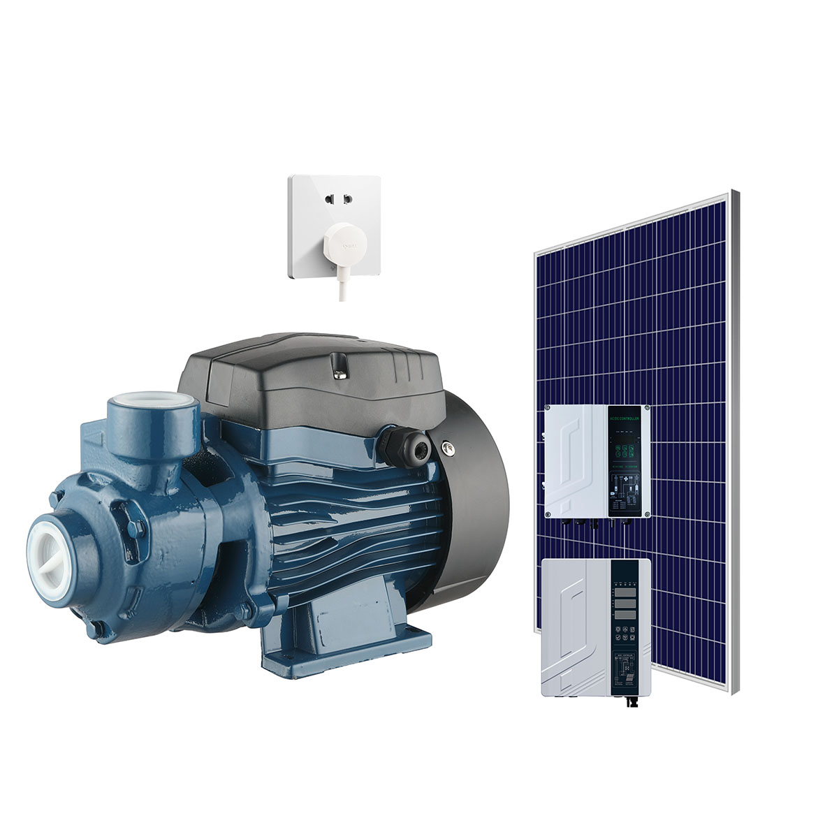 Hibrid kefe nélküli perifériás napenergia -szivattyú